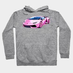 Pink lamborghini huracan Hoodie